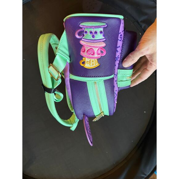 Disney Parks MMMA Teacup Loungefly Backpack, GUC - Picture 2 of 7